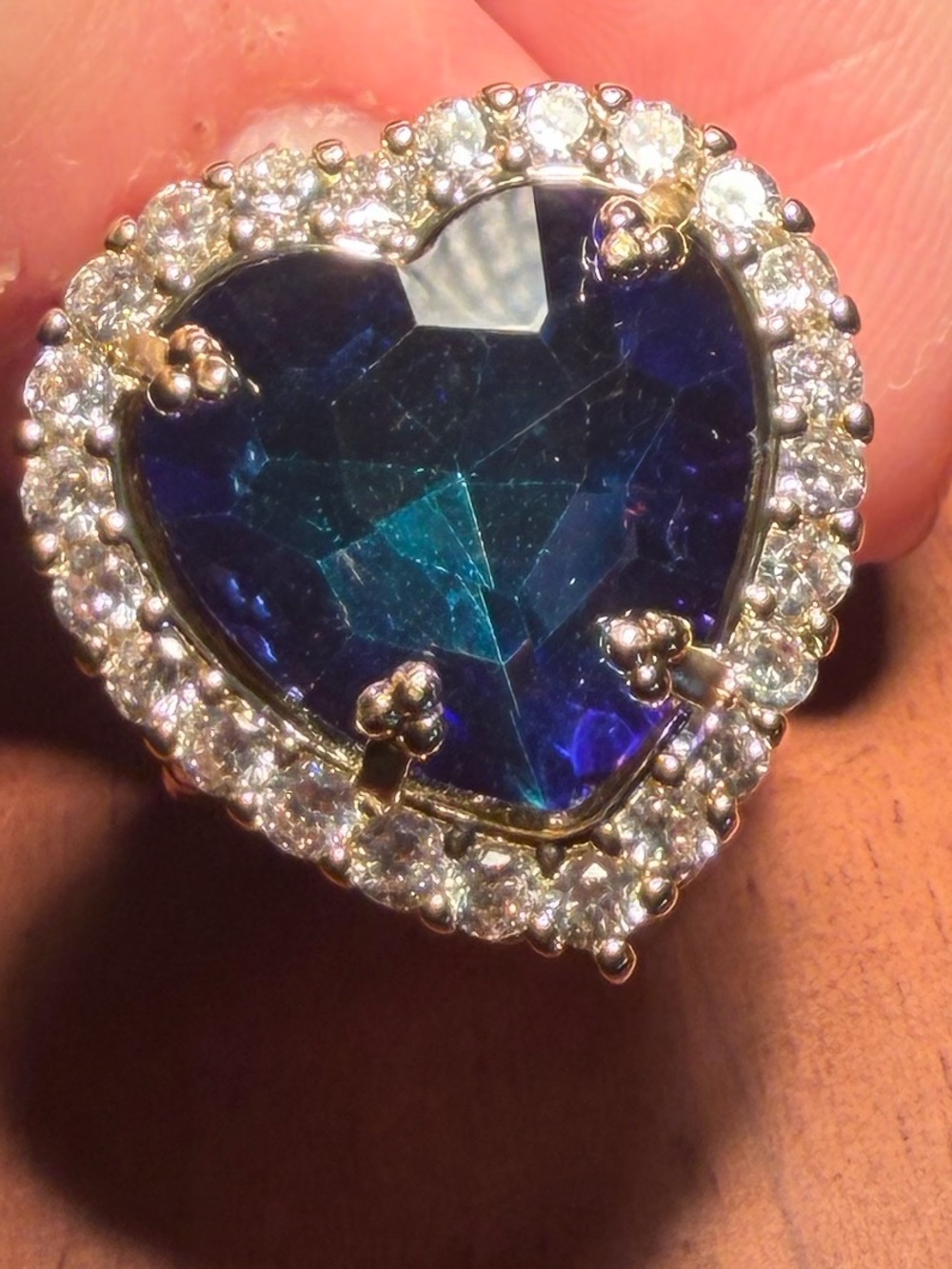 NEW Feed Me Gems Sapphire Mermaid Romeo Ring - Picture 3 of 10